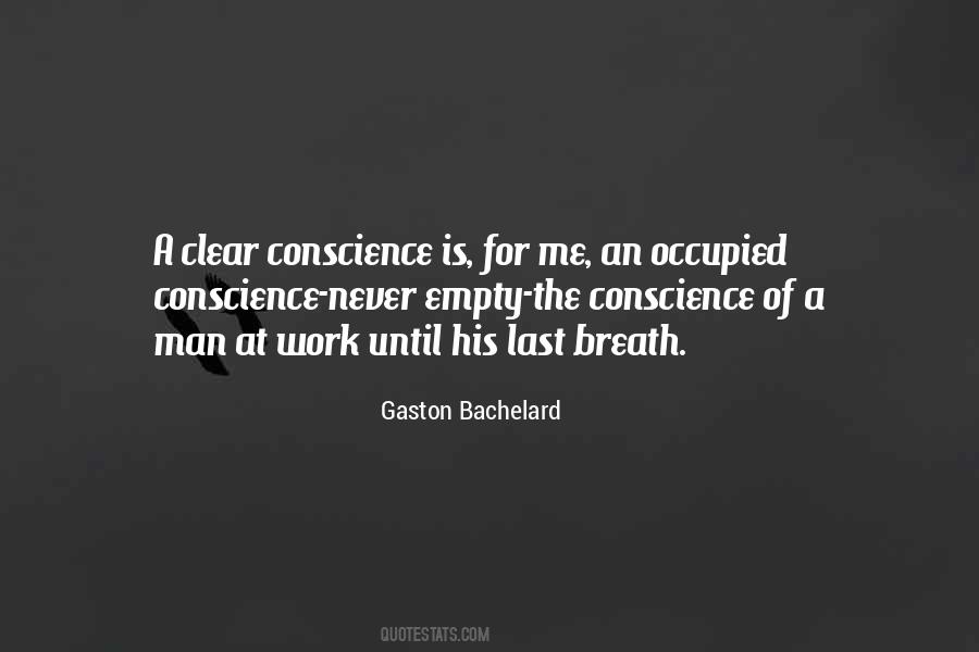 Quotes About Clear Conscience #1765989