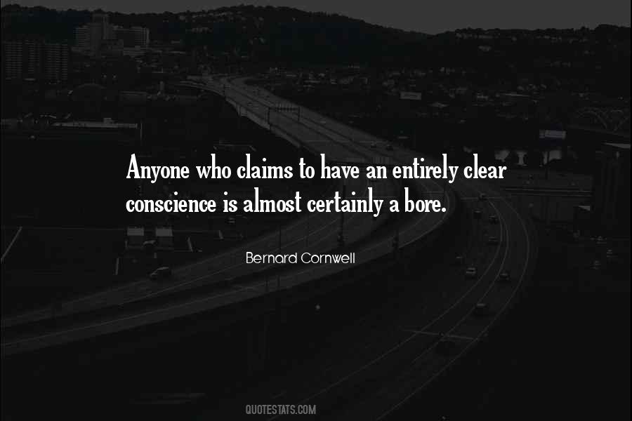 Quotes About Clear Conscience #1815459