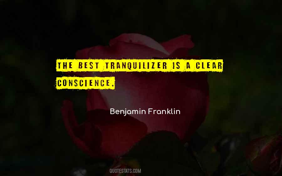 Quotes About Clear Conscience #198660