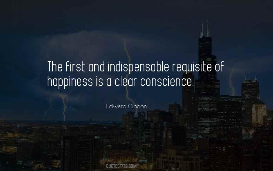 Quotes About Clear Conscience #535341