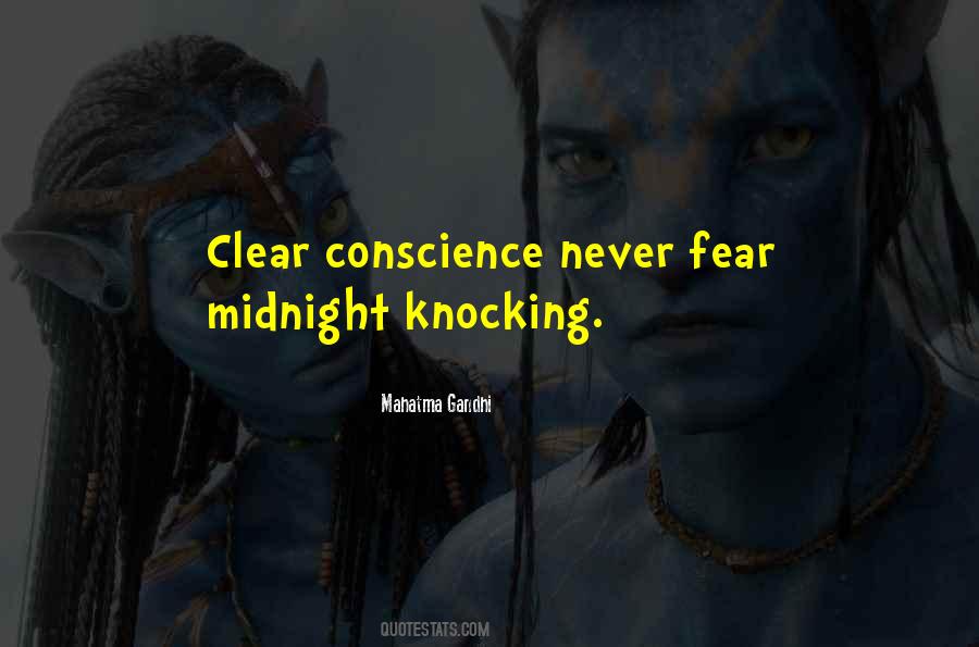 Quotes About Clear Conscience #695692