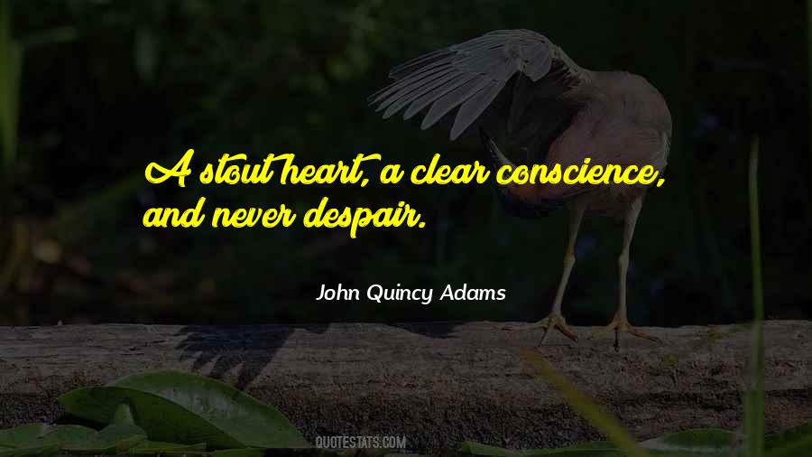 Quotes About Clear Conscience #753248