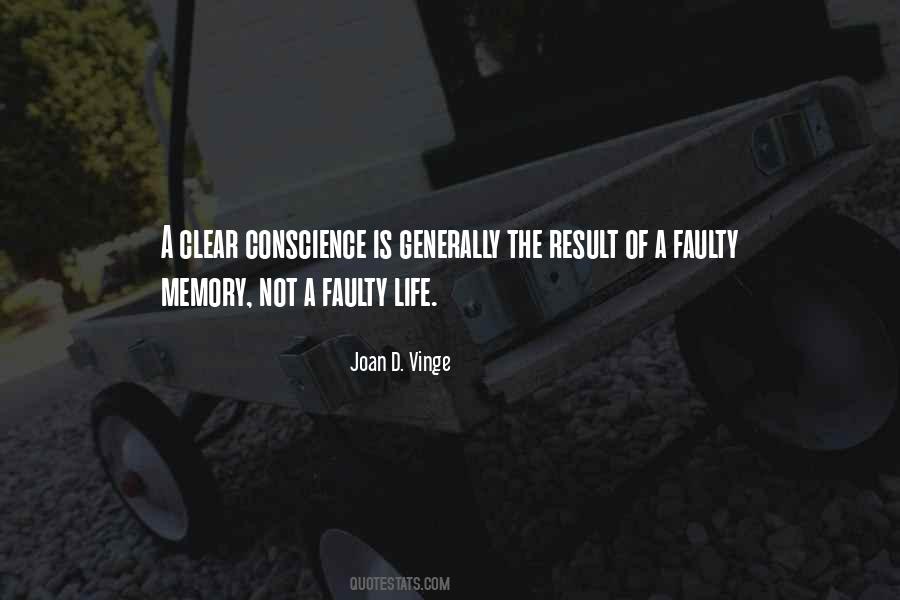 Quotes About Clear Conscience #876475