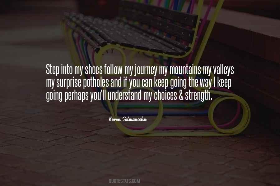 Quotes About Shoes And Journey #463978