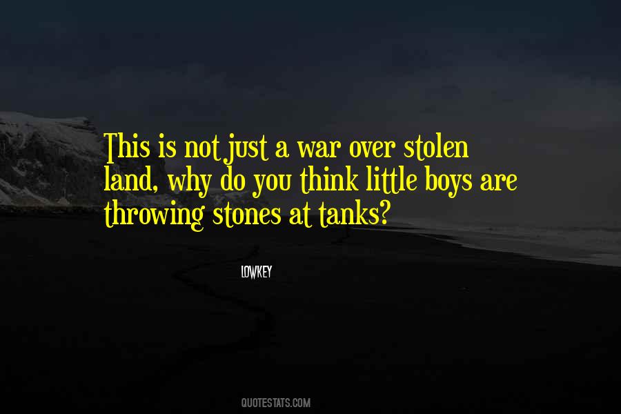 Quotes About Throwing Stones #1227189