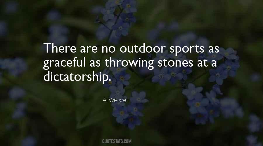Quotes About Throwing Stones #944276