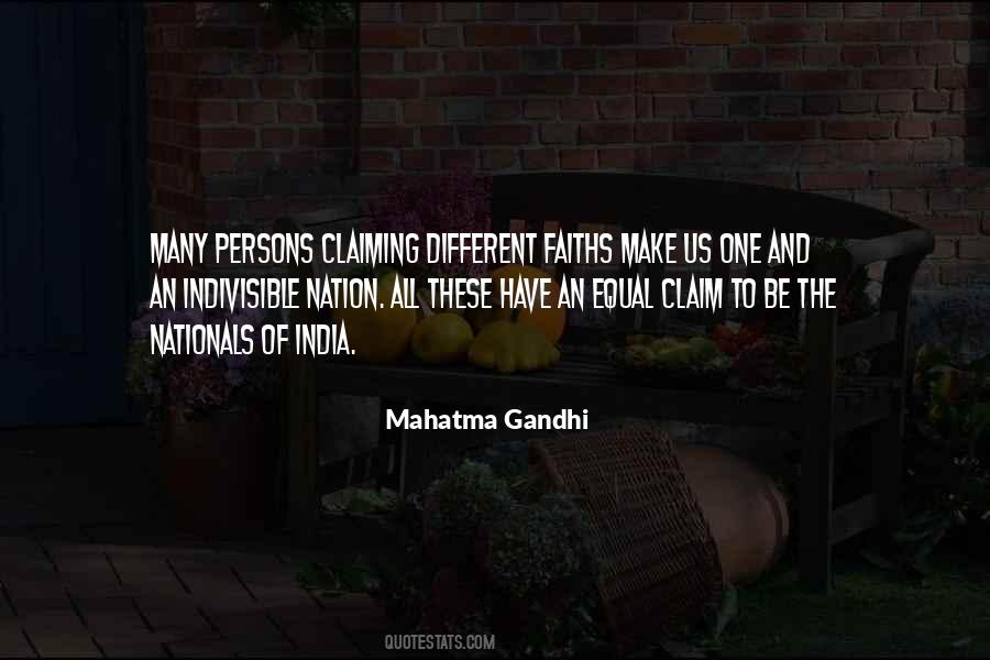 Quotes About Different Faiths #1134047