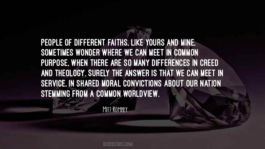 Quotes About Different Faiths #786349