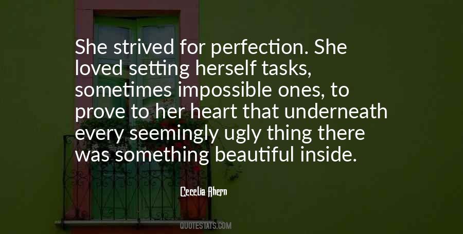 Quotes About Perfection Is Impossible #1621155