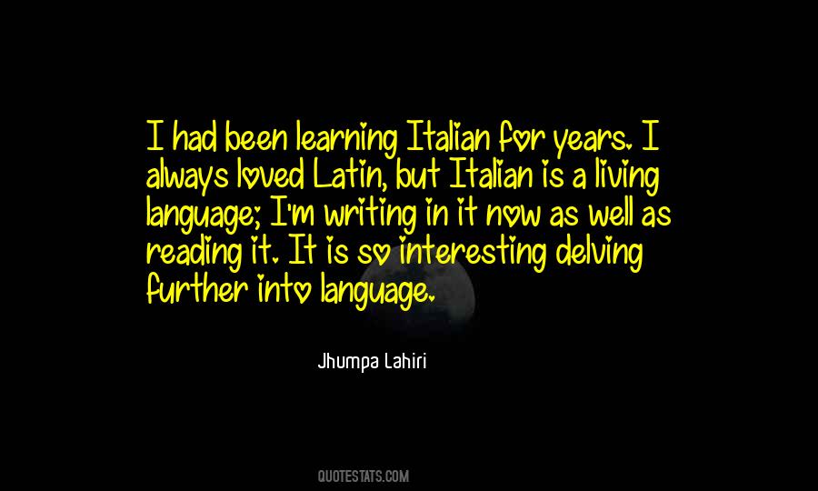 Quotes About Learning A Language #157562