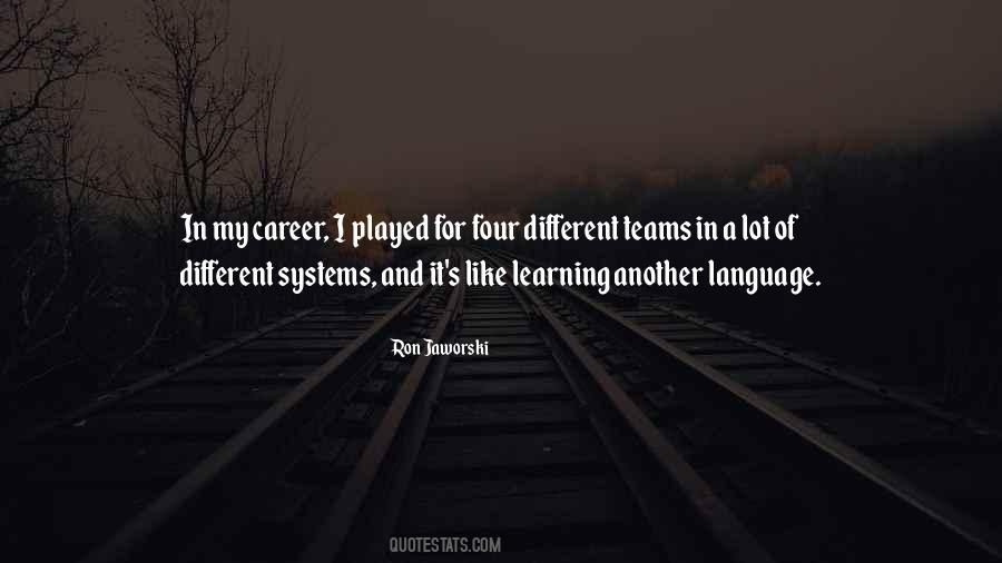 Quotes About Learning A Language #54809