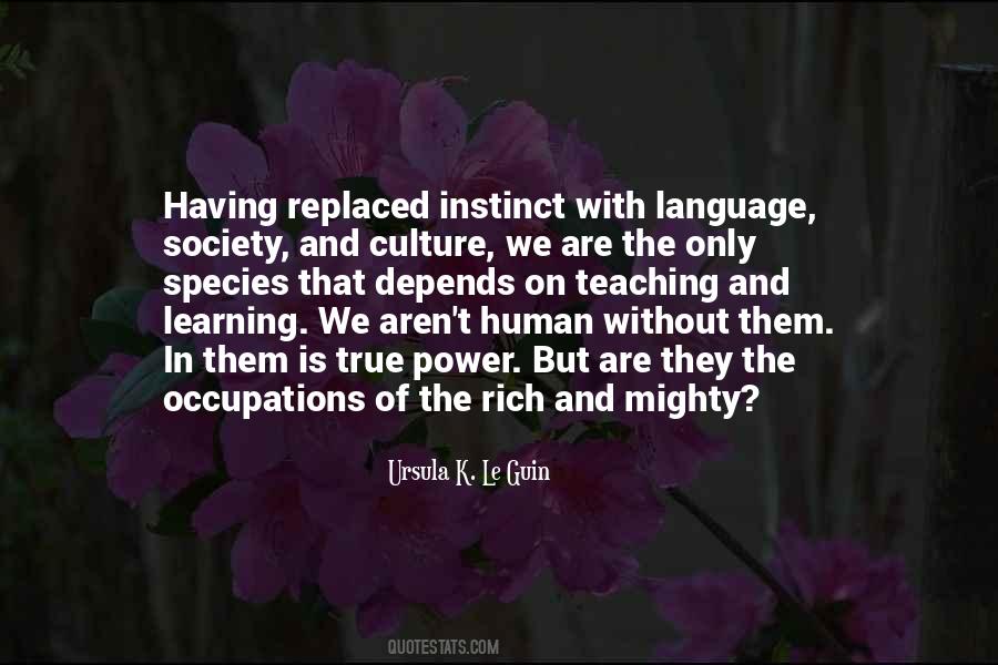 Quotes About Learning A Language #588317