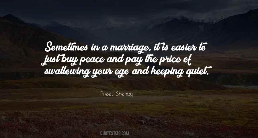Keeping Peace Quotes #1158598