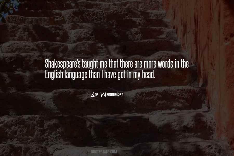 Quotes About Shakespeare #1673424