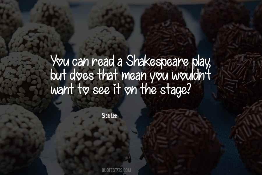 Quotes About Shakespeare #1684316