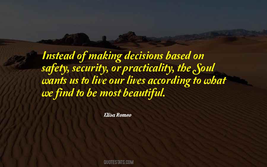 Quotes About Making Decisions #1255745