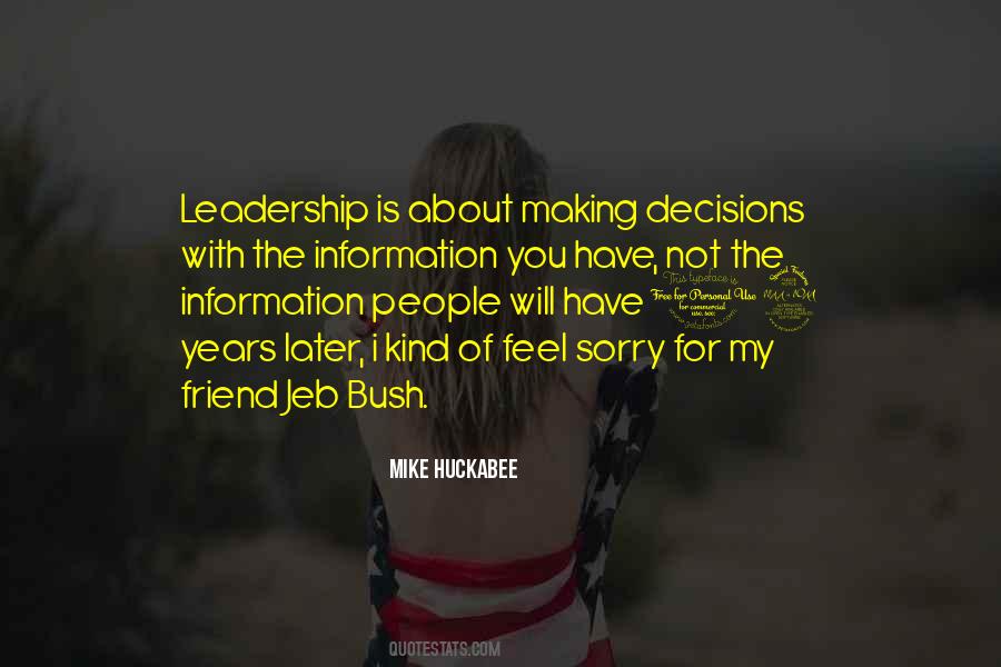 Quotes About Making Decisions #1482775