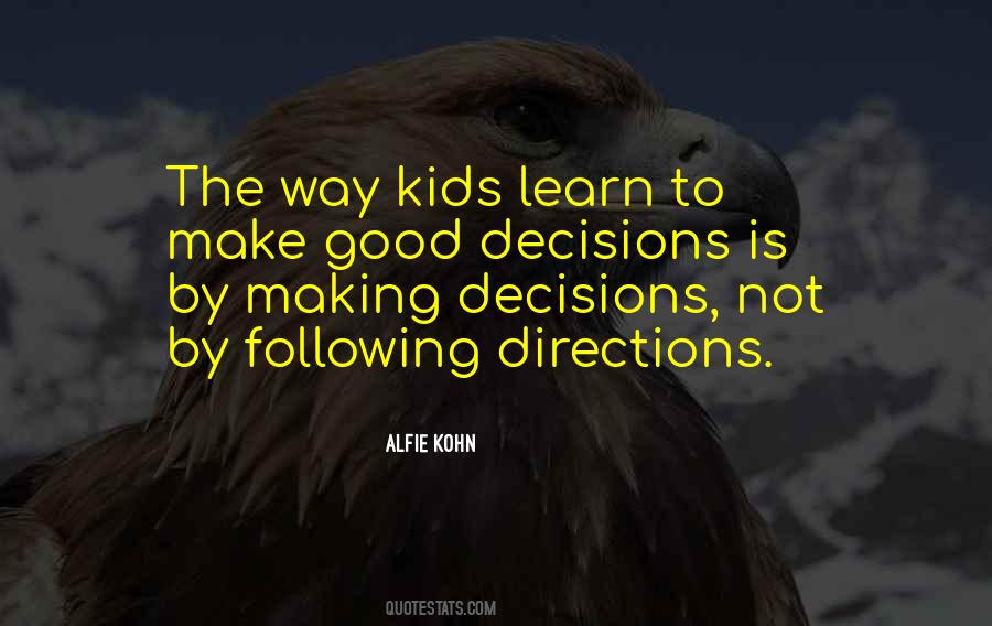 Quotes About Making Decisions #1655119