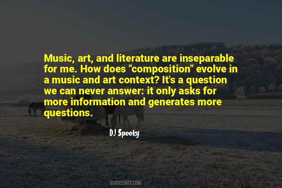 Quotes About Music And Art #1310935