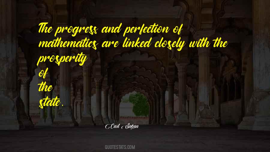 Quotes About Perfection And Progress #533686