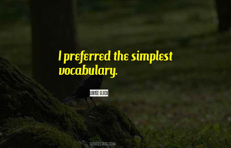 Quotes About Vocabulary #1273600