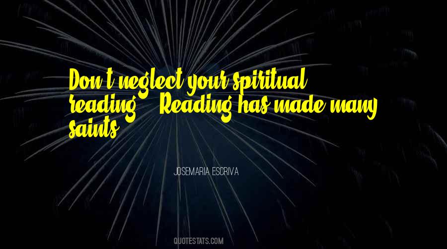 Spiritual Reading Quotes #1279677