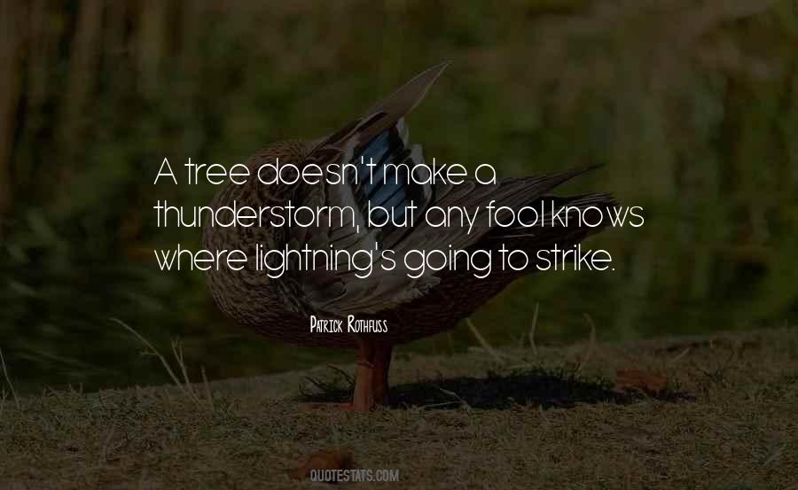 Quotes About Lightning Strike #513161
