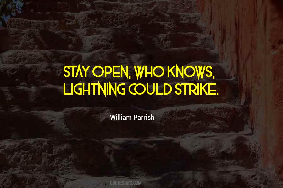 Quotes About Lightning Strike #950044