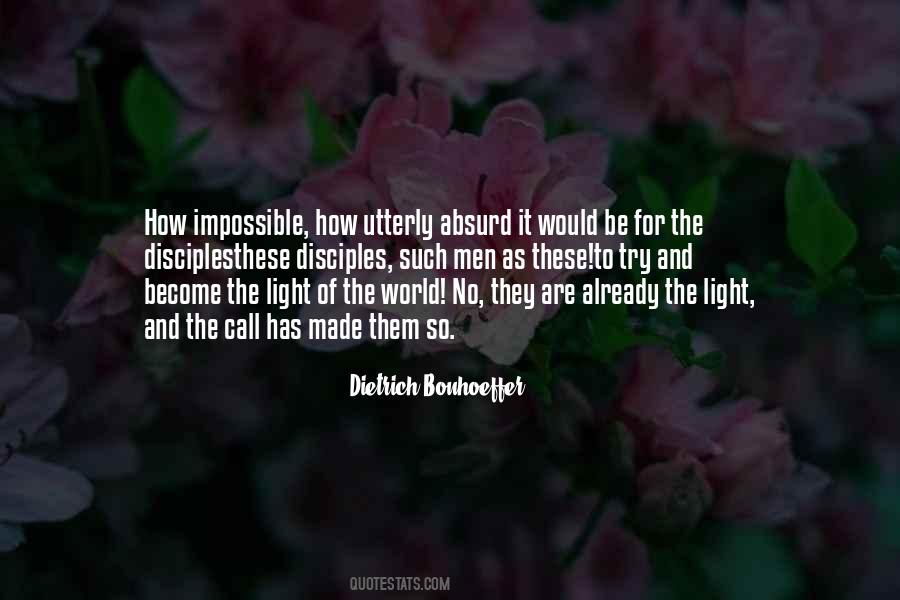 Quotes About The Light Of The World #127238