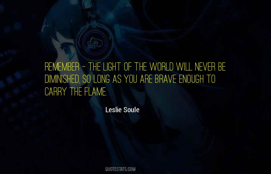 Quotes About The Light Of The World #1290007