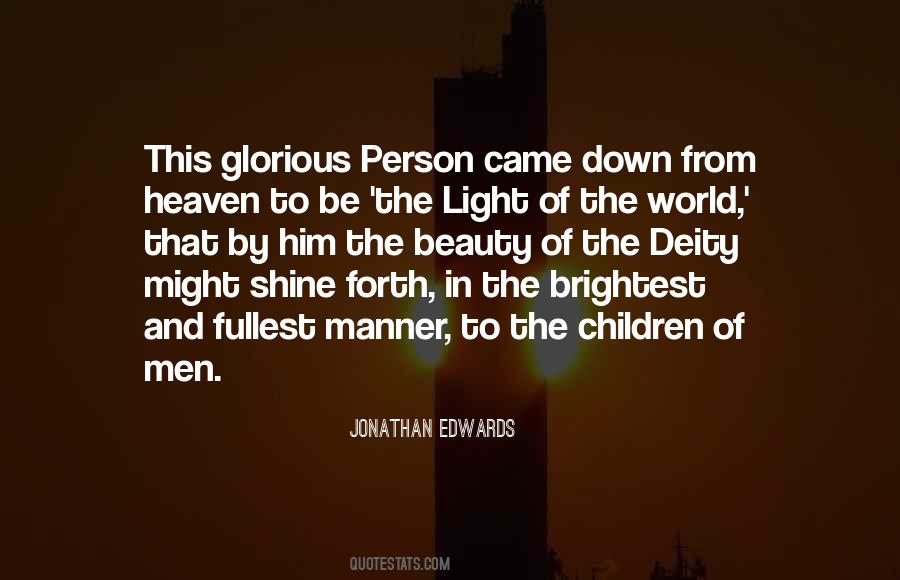 Quotes About The Light Of The World #1342442