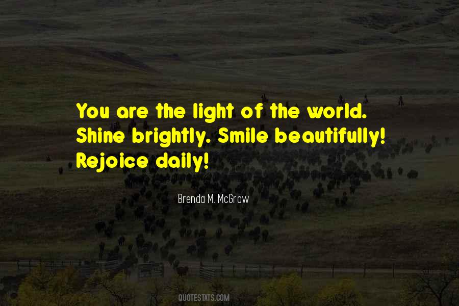 Quotes About The Light Of The World #325785