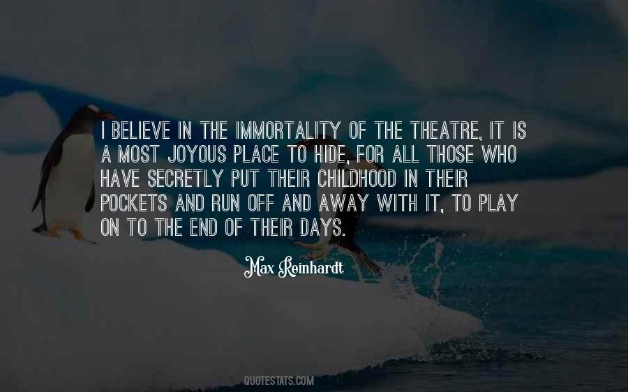 The Days Of Childhood Quotes #986301