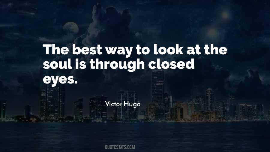 Quotes About Closed Eyes #1179083