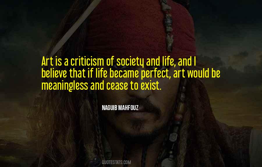 Quotes About Perfect Society #1753706