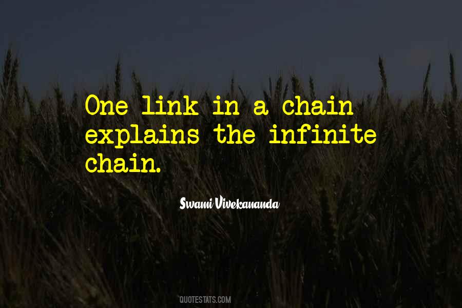 Quotes About Links In A Chain #67645