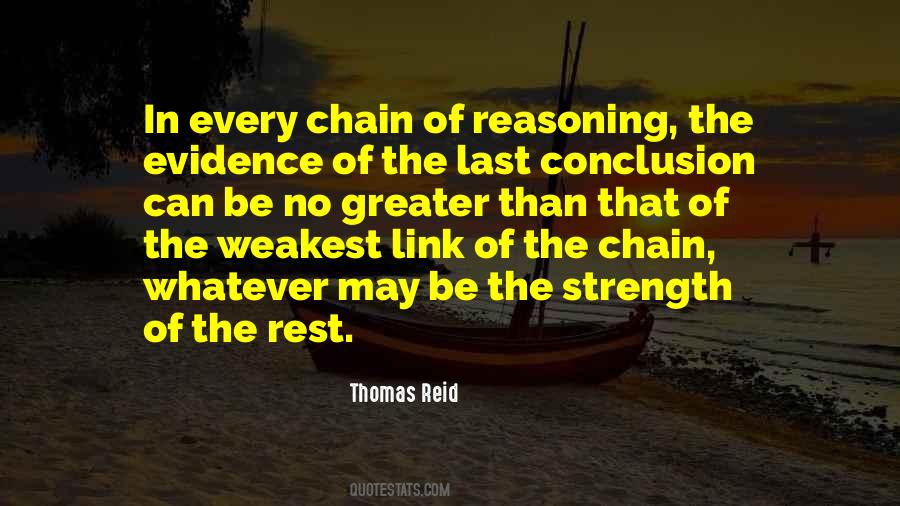 Quotes About Links In A Chain #751273