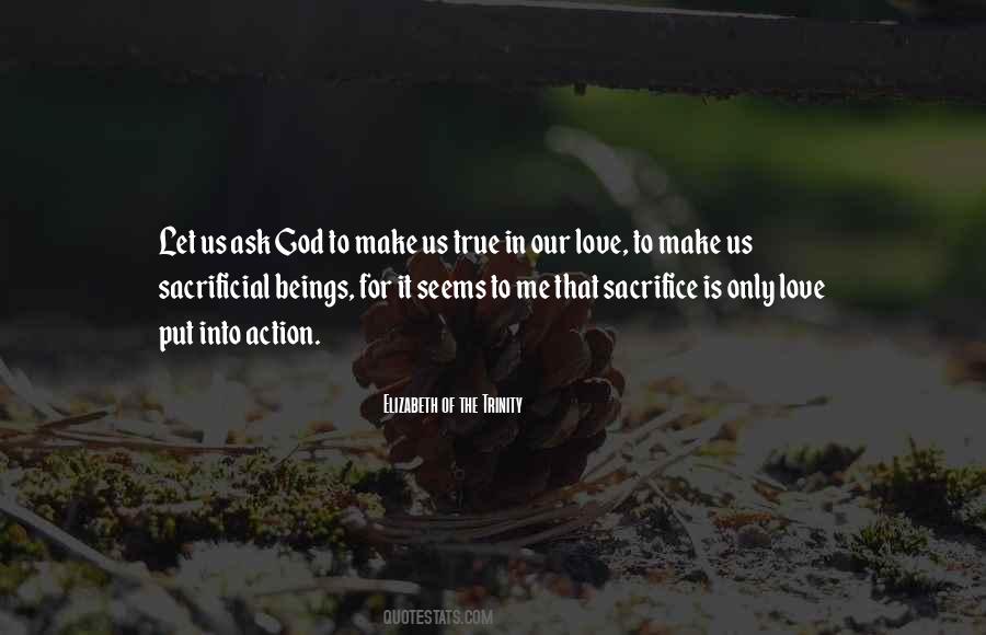Quotes About Sacrificial Love #1859817