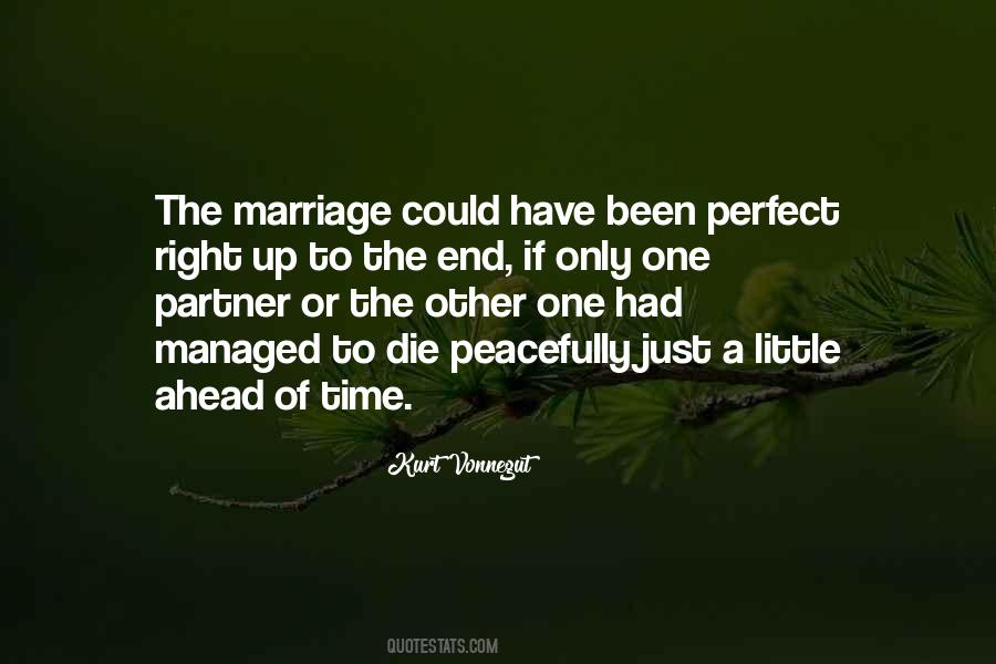 Quotes About Perfect Marriage #541953