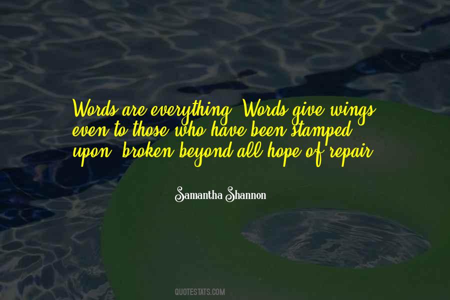 Wings Of Hope Quotes #982137