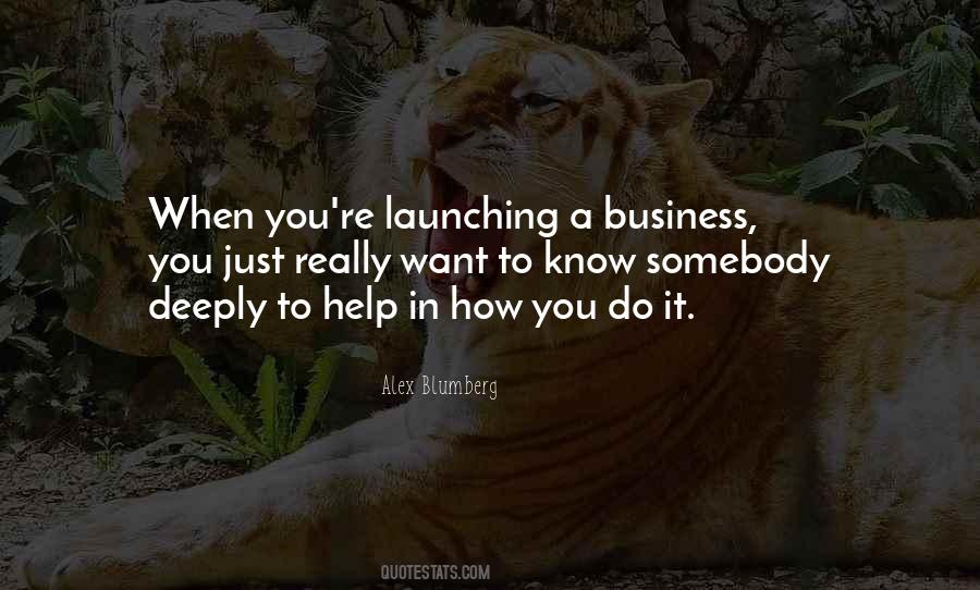 Quotes About Launching A Business #1370006