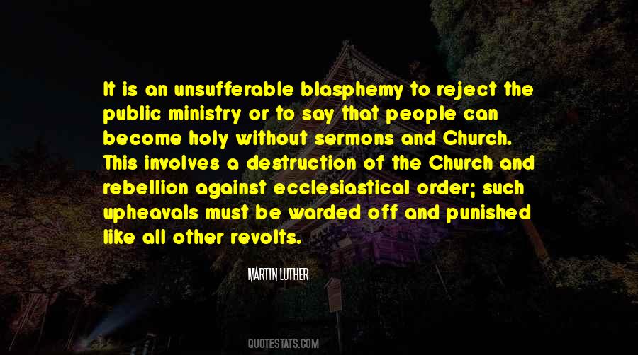 Church Ministry Quotes #1507885