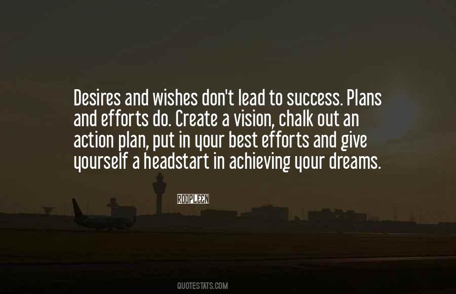 Quotes About Dreams And Plans #1544431