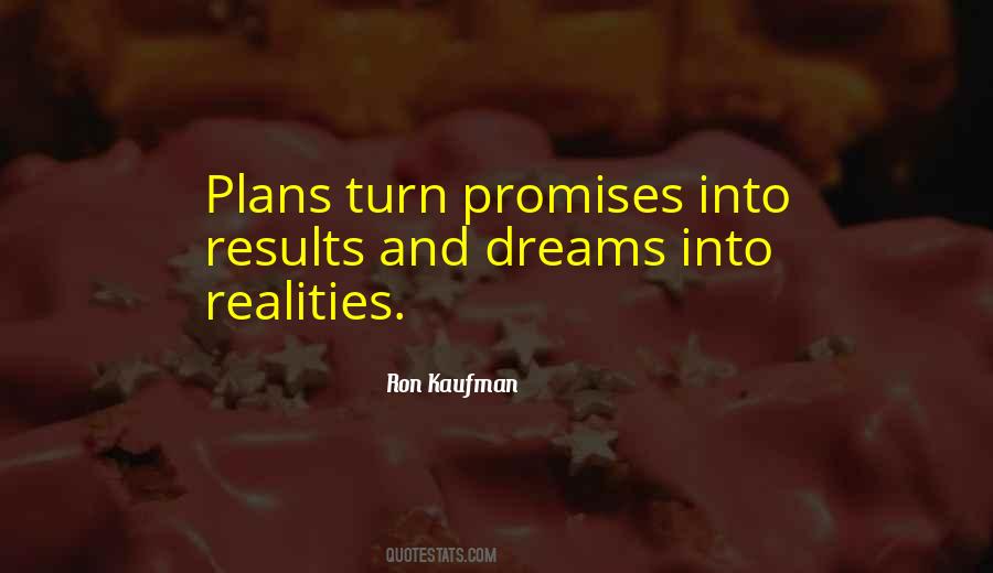 Quotes About Dreams And Plans #907088