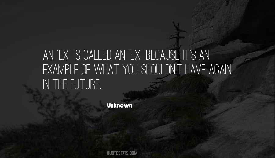 Future Is Unknown Quotes #43391
