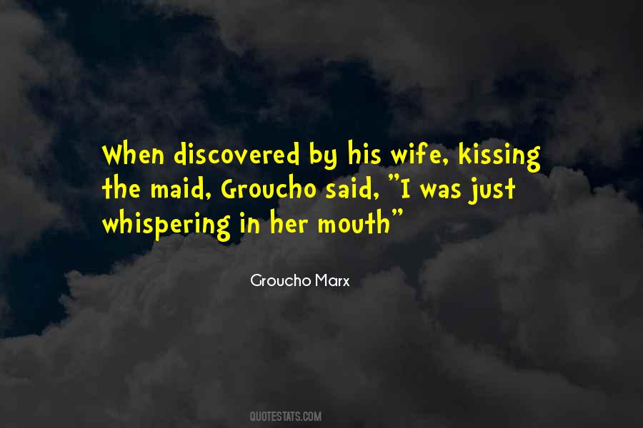 Kissing The Quotes #677408