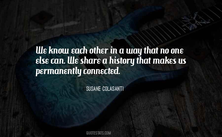 Know Each Other Quotes #1554191