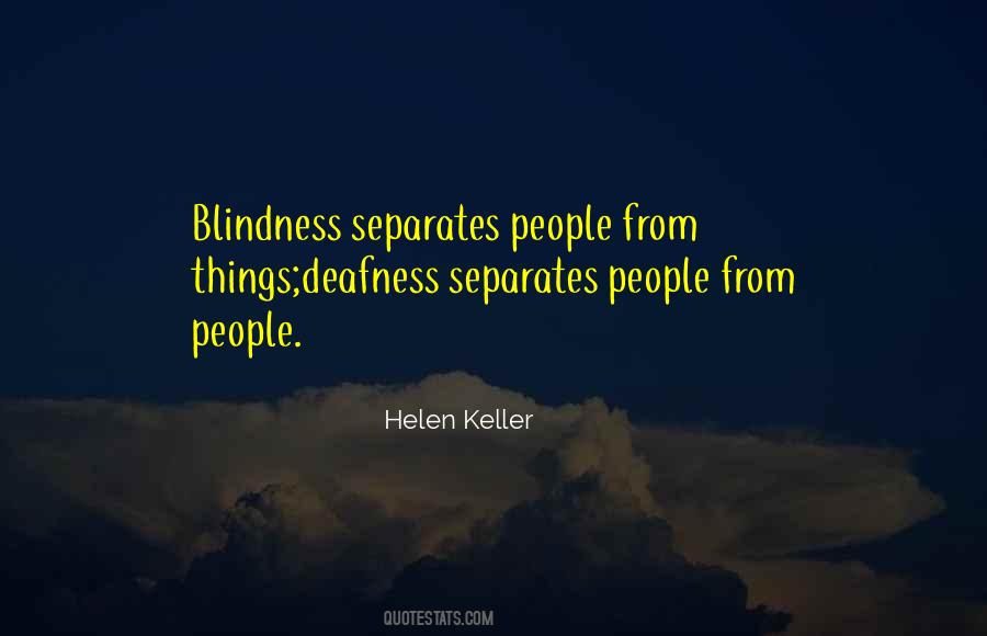 Quotes About Deafness #1143888