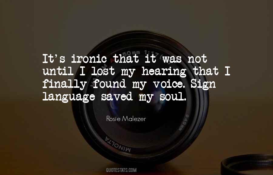 Quotes About Deafness #1333623