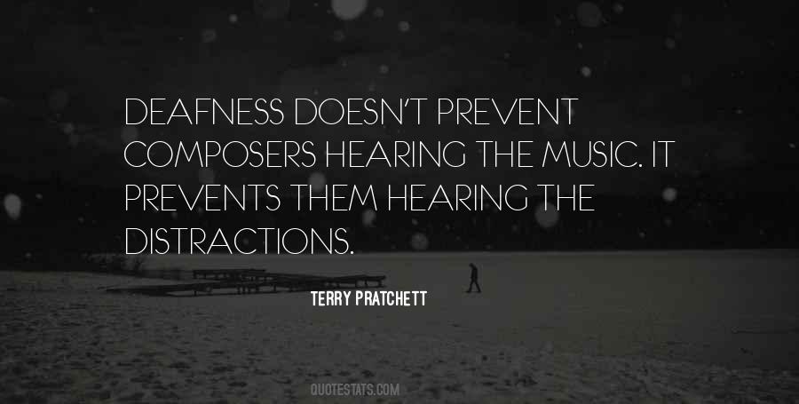 Quotes About Deafness #1401999